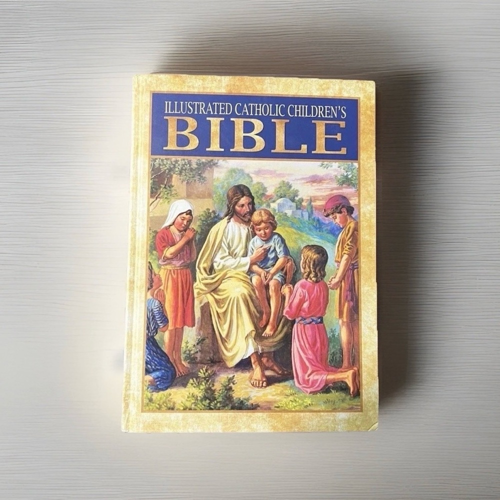 Illustrated Catholic Childrens Bible Color Illustrations Ages 5-9 Family Bible
